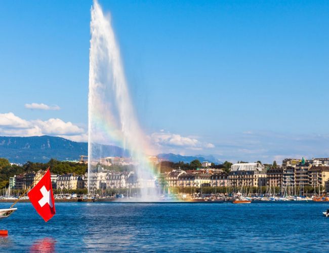 Family and summer escape in Geneva
